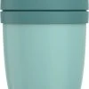 Mepal Edelstahl Thermo-Lunchpot Ellipse Nordic Green, 500 & 200 Ml