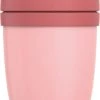 Mepal Edelstahl Thermo-Lunchpot Ellipse Nordic Pink, 500 & 200 Ml