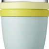 Mepal Lunchpot Ellipse Lemon Vibe, 500 Ml & 200 Ml