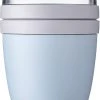 Mepal Lunchpot Ellipse Nordic Blue, 500 Ml & 200 Ml