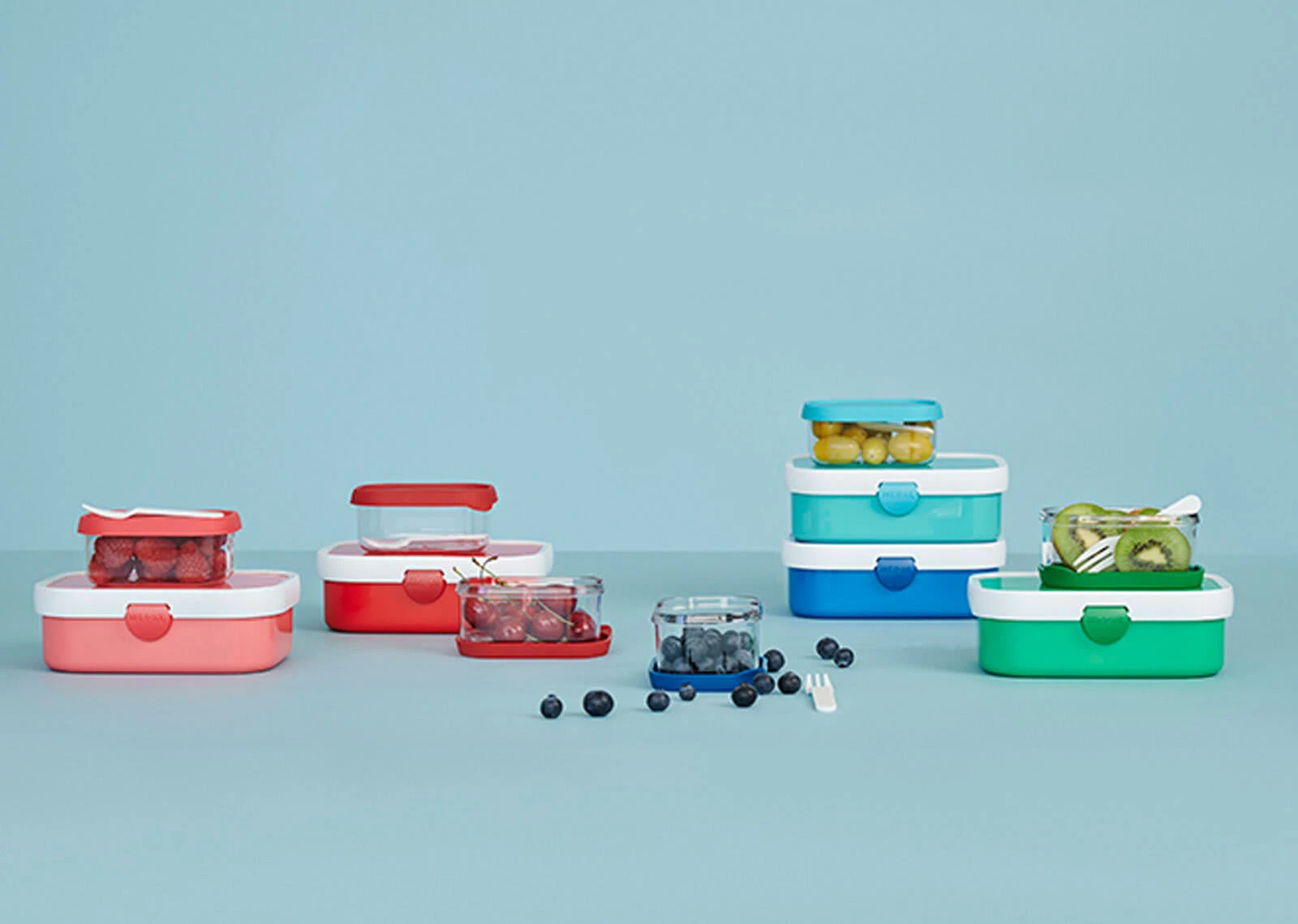 Mepal Promotion-Set Mit Wasserflasche Pop-Up Campus In Türkis 7 Mepal Promotion-Set Mit Wasserflasche Pop-Up Campus In Türkis – Bild 7