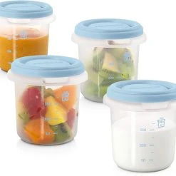 Miniland Aufbewahrungsbehälter Hermisized, 250 Ml, Azurblau, 4-tlg. -Yeaz Geschäft miniland aufbewahrungsbehalter hermisized 250 ml azurblau 4 tlg 2