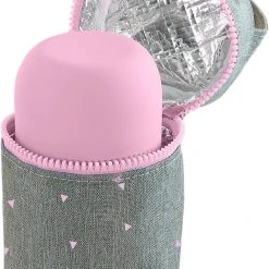 Miniland Flaschen-Isoliertasche Silky, 500 Ml, Rosa -Yeaz Geschäft miniland flaschen isoliertasche silky 500 ml rosa 1