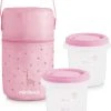 Miniland Isoliertasche Inkl. 2 Aufbewahrungsbehälter Hermisized, 250 Ml, Rosa,...