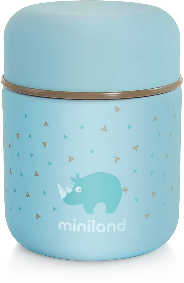 Miniland Thermobehälter Silky Thermo Food, 280 Ml, Azurblau 1 Miniland Thermobehälter Silky Thermo Food, 280 Ml, Azurblau