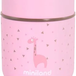 Miniland Thermobehälter Silky Thermo Food, 280 Ml, Rosa