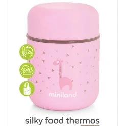 Miniland Thermobehälter Silky Thermo Food, 280 Ml, Rosa 7 Miniland Thermobehälter Silky Thermo Food, 280 Ml, Rosa -Yeaz Geschäft miniland thermobehalter silky thermo food 280 ml rosa 3