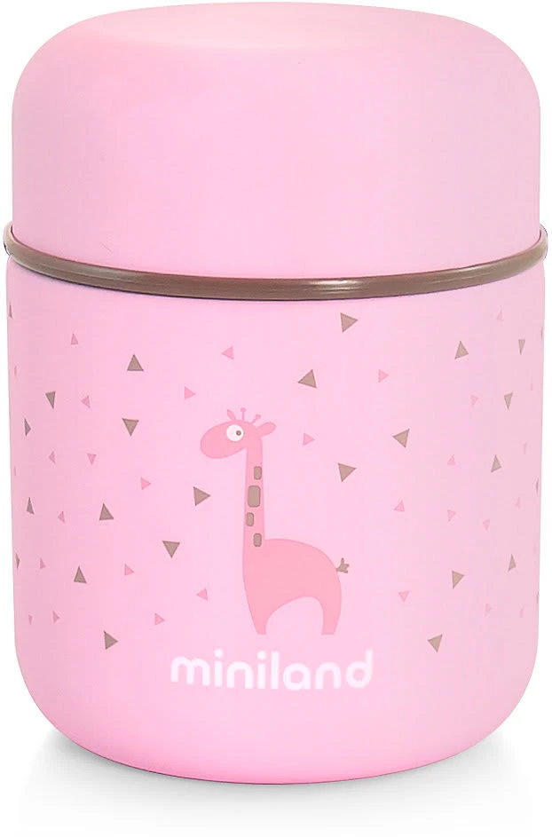 Miniland Thermobehälter Silky Thermo Food, 280 Ml, Rosa 1 Miniland Thermobehälter Silky Thermo Food, 280 Ml, Rosa