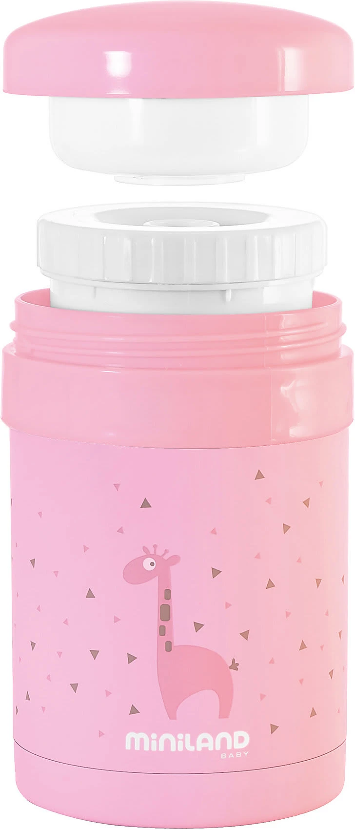 Miniland Thermobehälter Thermetic, 600 Ml, Pink 3 Miniland Thermobehälter Thermetic, 600 Ml, Pink – Bild 3