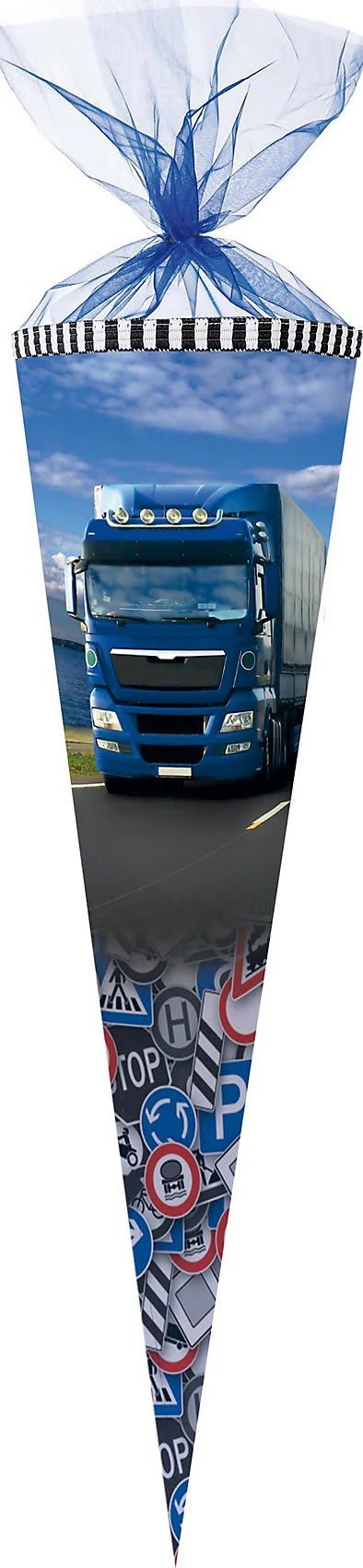 Nestler LED Schultüten-Set Trucks On The Road, 3-tlg., 70 Cm 1 Nestler LED Schultüten-Set Trucks On The Road, 3-tlg., 70 Cm