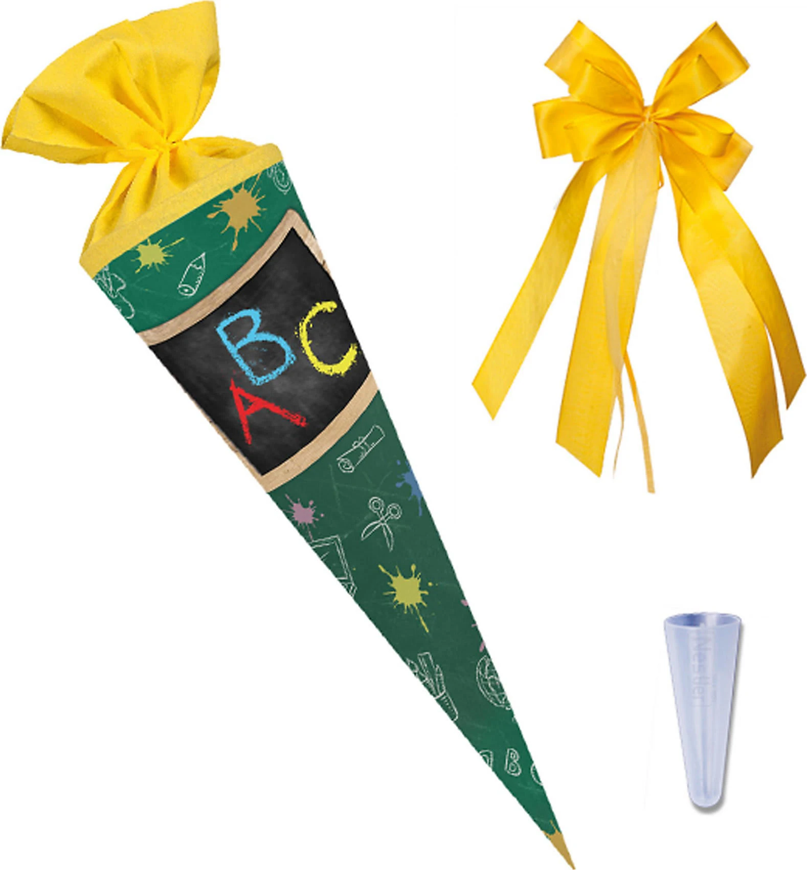 Nestler Schultüten-Set ABC, 3-tlg., 70 Cm 2 Nestler Schultüten-Set ABC, 3-tlg., 70 Cm – Bild 2