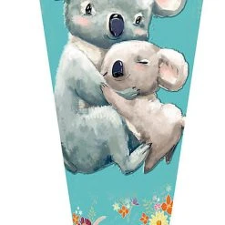 Nestler Schultüten-Set Koalafamilie, 4-tlg., 70 Cm, Mit Stoffblumen
