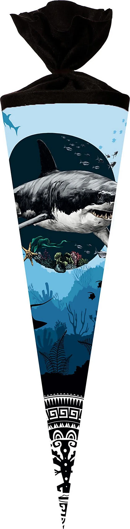 Nestler Schultüten-Set Shark Attack 3-tlg., 70 Cm 1 Nestler Schultüten-Set Shark Attack 3-tlg., 70 Cm