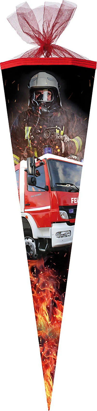 Nestler Sound Schultüten-Set Feuerwehr, 4-tlg., 70 Cm 1 Nestler Sound Schultüten-Set Feuerwehr, 4-tlg., 70 Cm