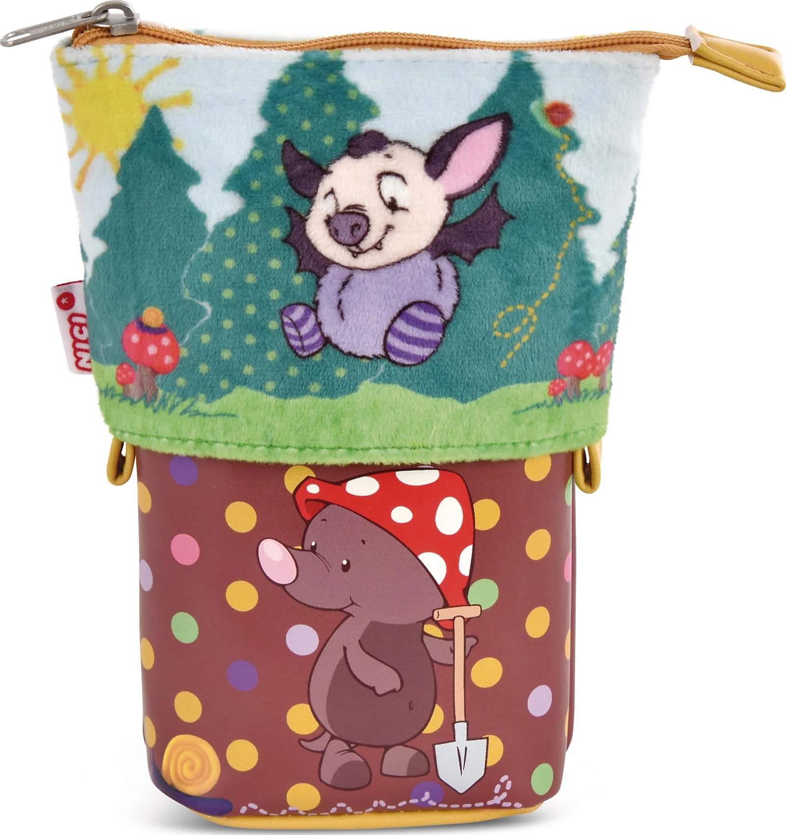 Nici Mäppchen Forest Friends 2022, GREEN, 14 X 19,5 X 6,5 Cm (48214) 2 Nici Mäppchen Forest Friends 2022, GREEN, 14 X 19,5 X 6,5 Cm (48214) – Bild 2