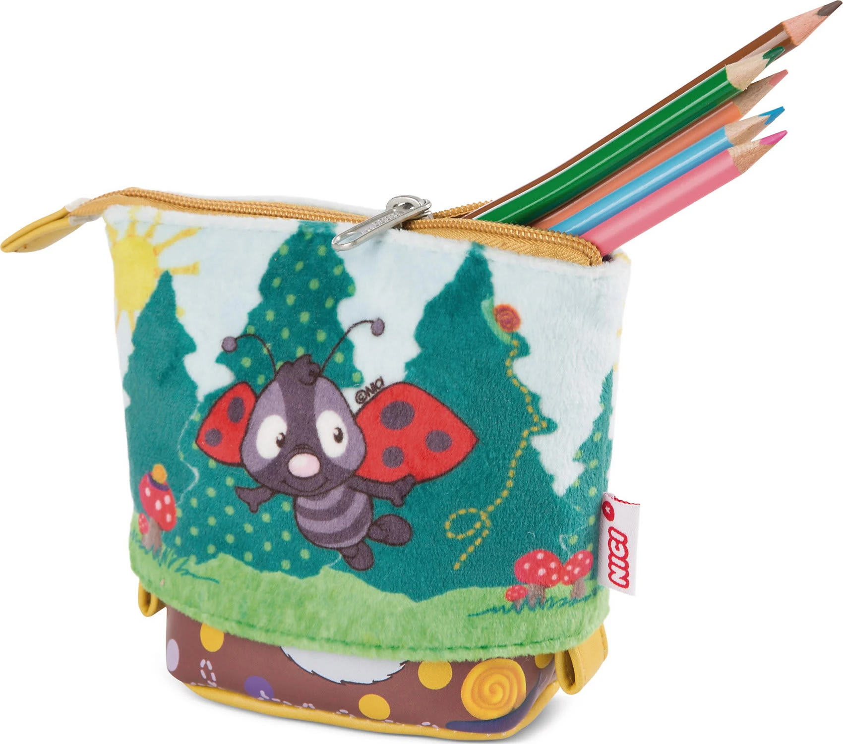 Nici Mäppchen Forest Friends 2022, GREEN, 14 X 19,5 X 6,5 Cm (48214) 5 Nici Mäppchen Forest Friends 2022, GREEN, 14 X 19,5 X 6,5 Cm (48214) – Bild 5