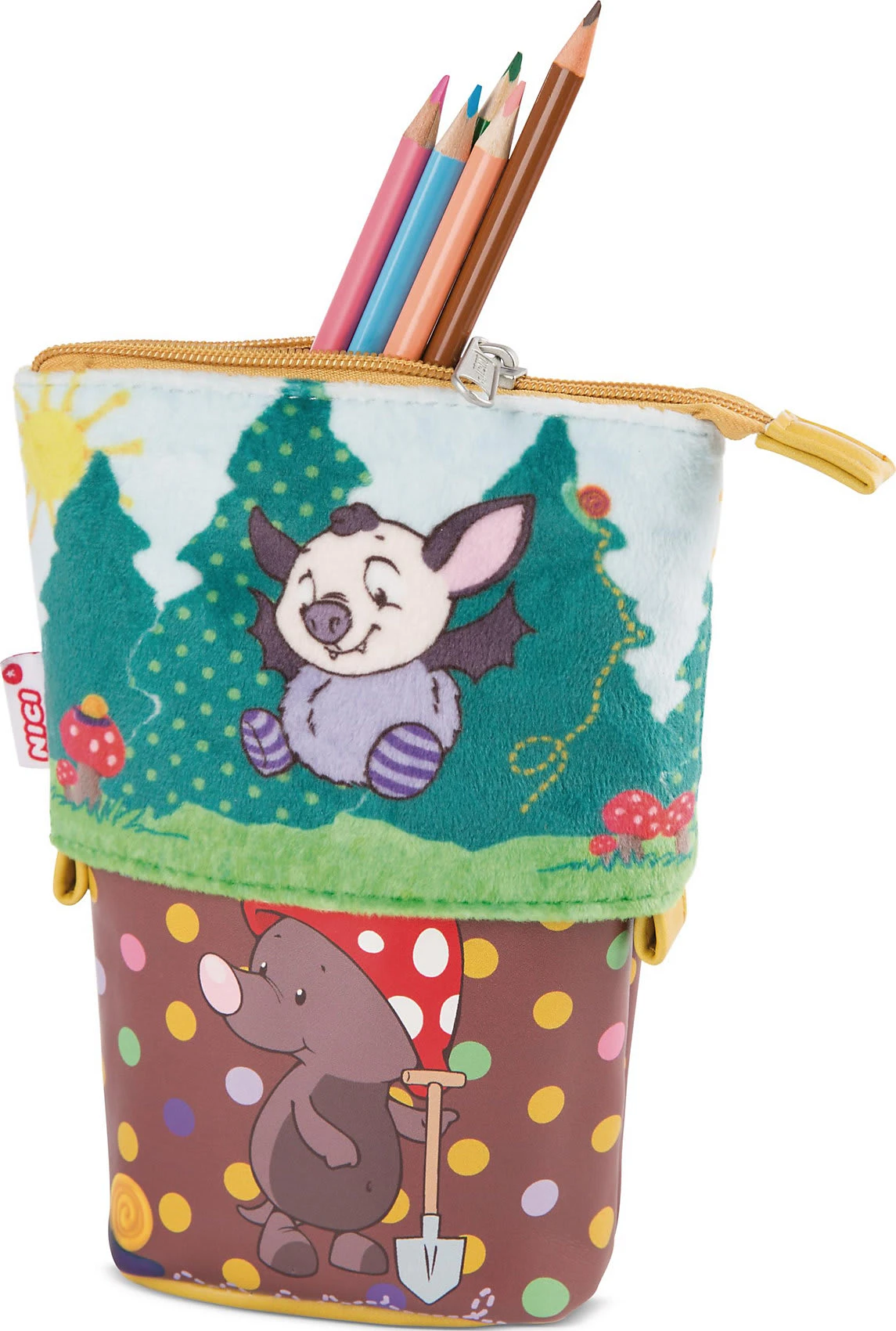 Nici Mäppchen Forest Friends 2022, GREEN, 14 X 19,5 X 6,5 Cm (48214) 1 Nici Mäppchen Forest Friends 2022, GREEN, 14 X 19,5 X 6,5 Cm (48214)