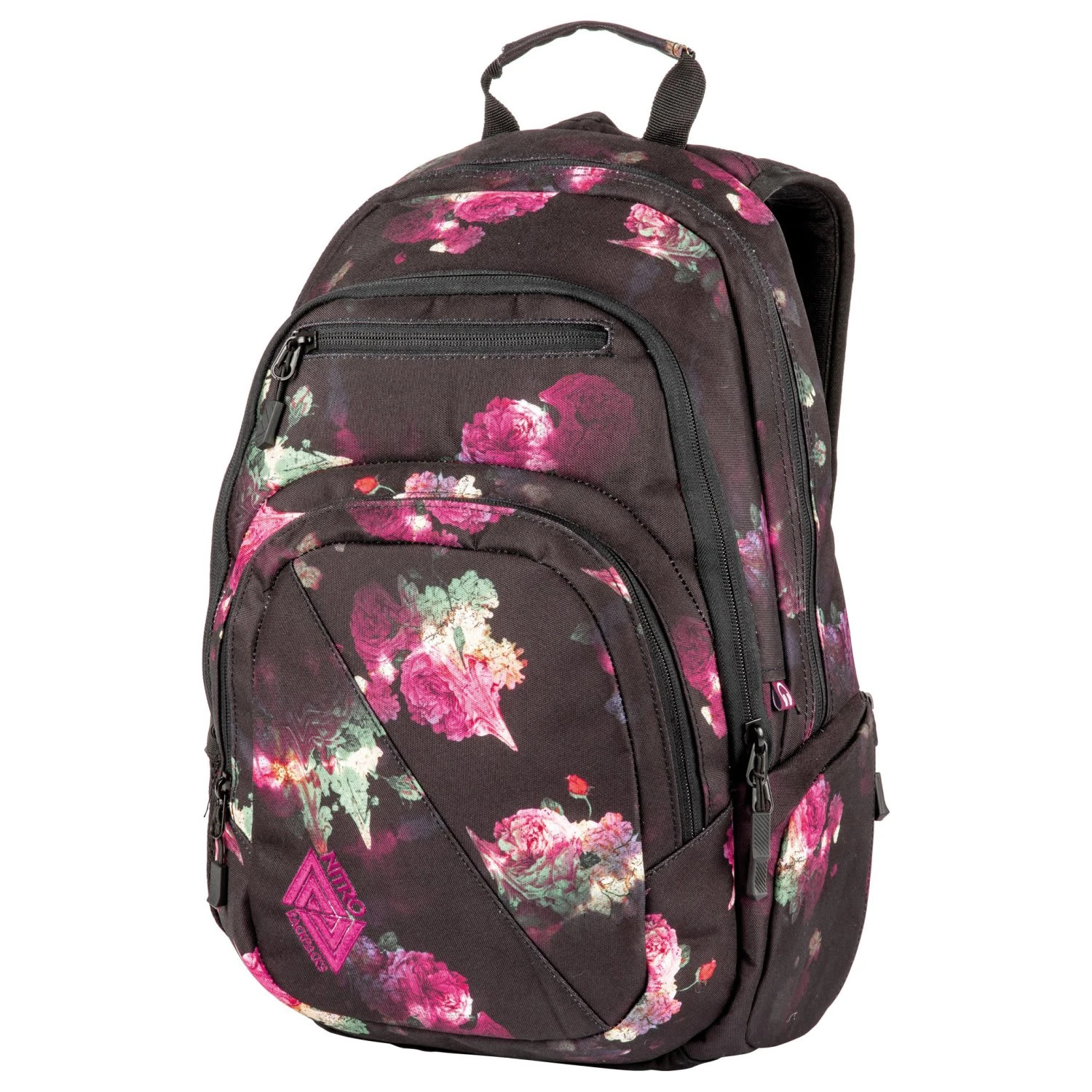 NITRO Stash 29 - Laptoprucksack 49 Cm In Black Rose 1 NITRO Stash 29 - Laptoprucksack 49 Cm In Black Rose