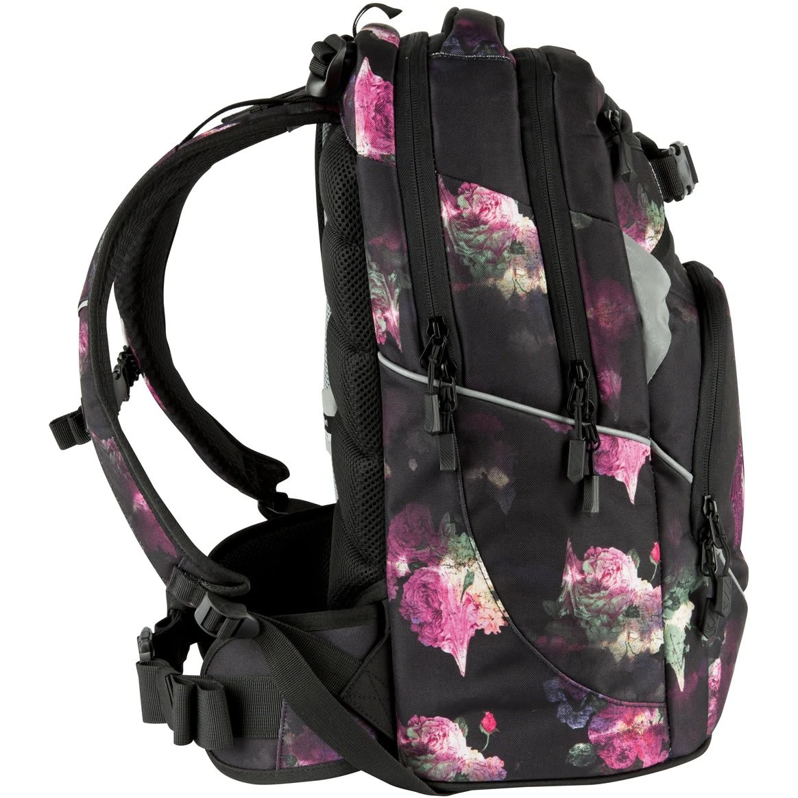 NITRO Superhero - Rucksack 44 Cm In Black Rose 1 NITRO Superhero - Rucksack 44 Cm In Black Rose