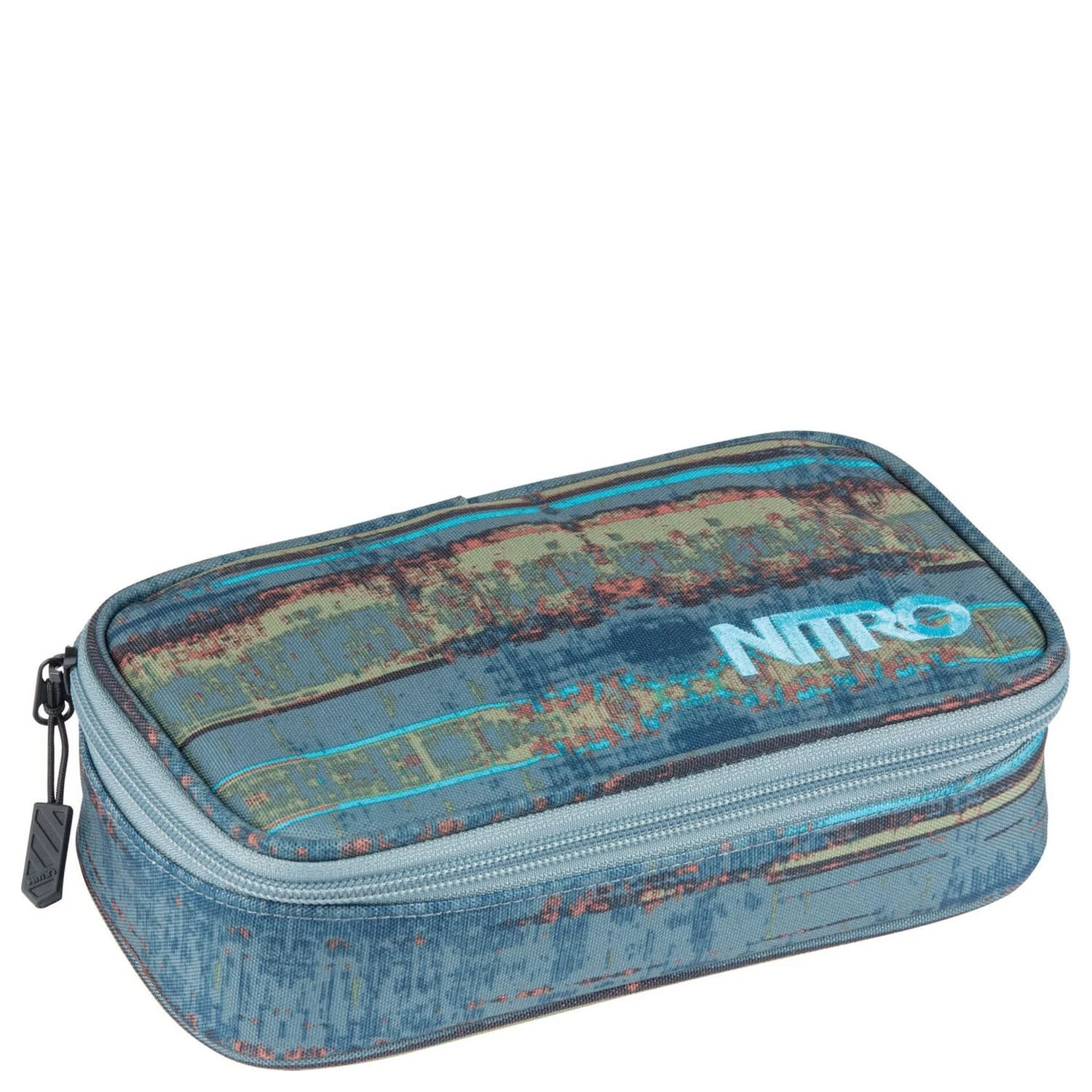 NITRO XL - Schlampermäppchen 21 Cm In Frequency Blue 1 NITRO XL - Schlampermäppchen 21 Cm In Frequency Blue