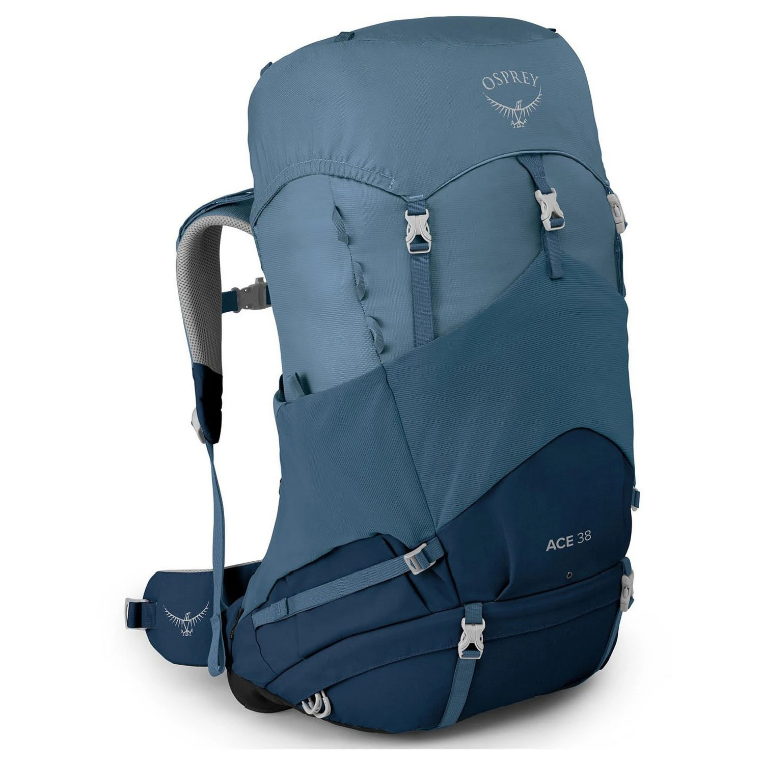 Osprey Ace 38 Kids - Wanderrucksack 58 Cm In Blue Hills 1 Osprey Ace 38 Kids - Wanderrucksack 58 Cm In Blue Hills