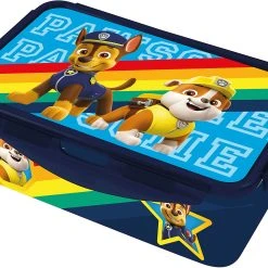 P:OS Brotdose Lunch To Go Paw Patrol Blau, Mit Inneneinteilung