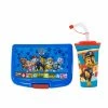 P:os Handels Gmbh 2er Set Brotdose + Trinkflasche Paw Patrol In Blau