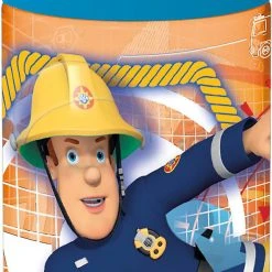 P:OS Tritan-Trinkflasche Inkl. Strohhalm Feuerwehrmann Sam, 430 Ml