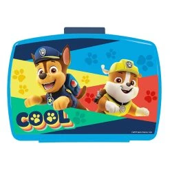 Brotzeitdose "Paw Patrol" In Blau/ Gelb - (B)17 X (H)7 X (T)13 Cm