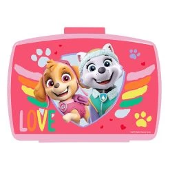 Brotzeitdose "Paw Patrol" In Pink - (B)17 X (H)7 X (T)13 Cm