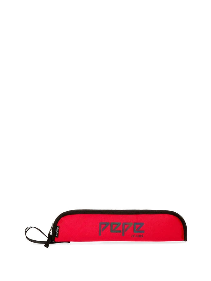 Pepe Jeans Federmäppchen In Rot - (B)9 X (H)37 X (T)2 Cm 1 Pepe Jeans Federmäppchen In Rot - (B)9 X (H)37 X (T)2 Cm