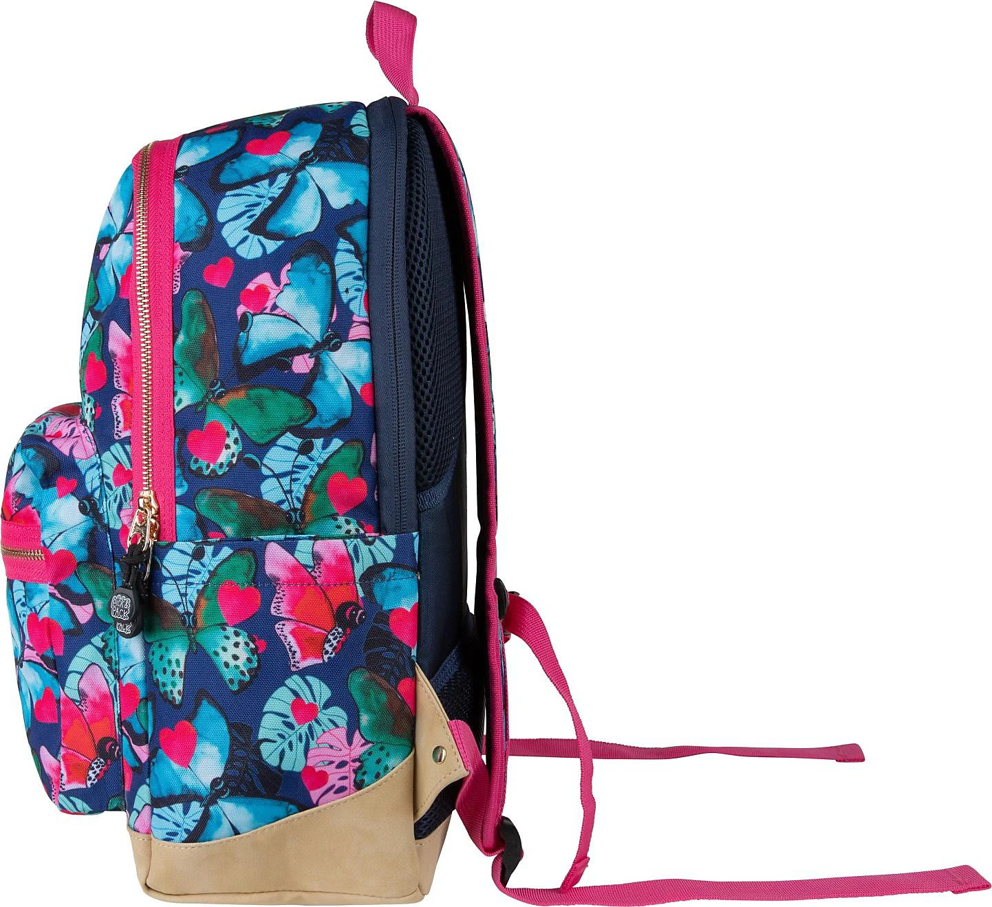 Pick & PACK Freizeitrucksack L Beautiful Butterfly, Navy 4 Pick & PACK Freizeitrucksack L Beautiful Butterfly, Navy – Bild 4