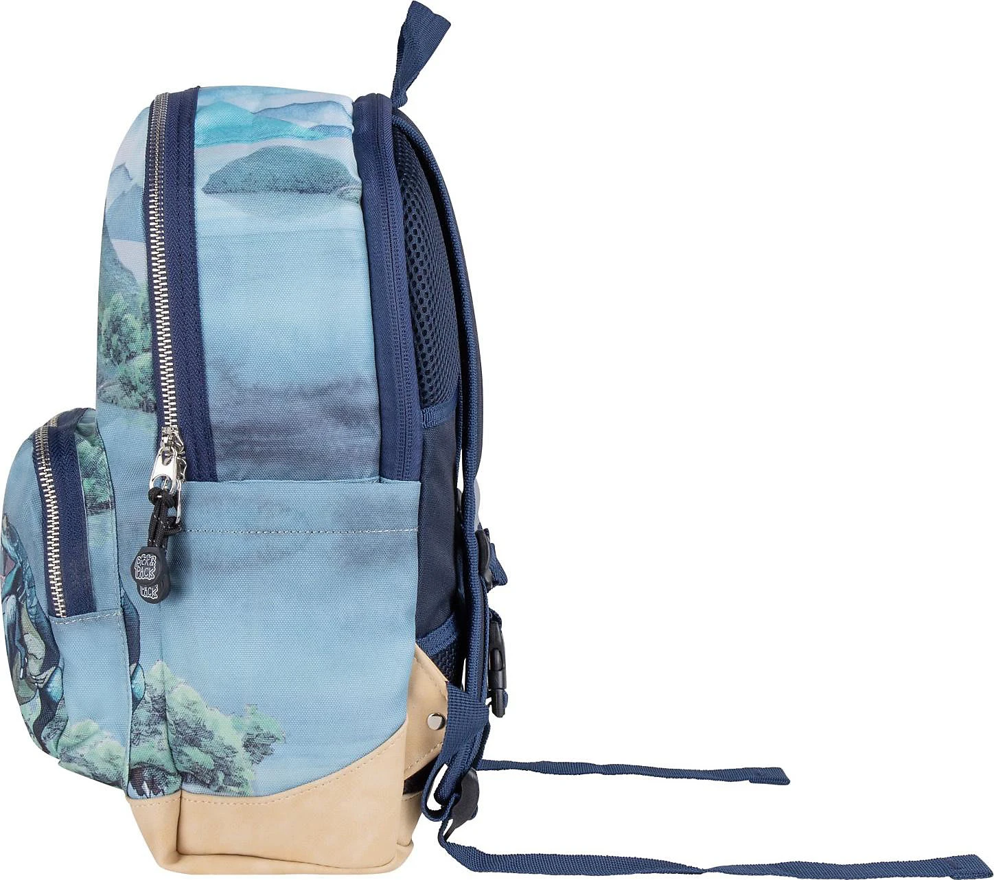 Pick & PACK Freizeitrucksack M All About Dinos, Dusty Green 3 Pick & PACK Freizeitrucksack M All About Dinos, Dusty Green – Bild 3