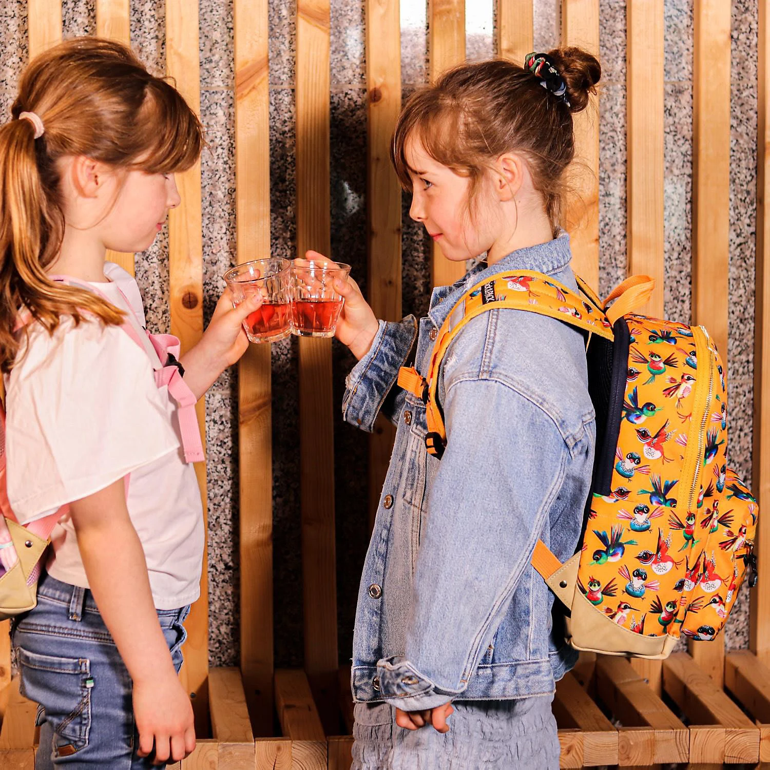 Pick & PACK Freizeitrucksack M Birds Citrus 8 Pick & PACK Freizeitrucksack M Birds Citrus – Bild 8