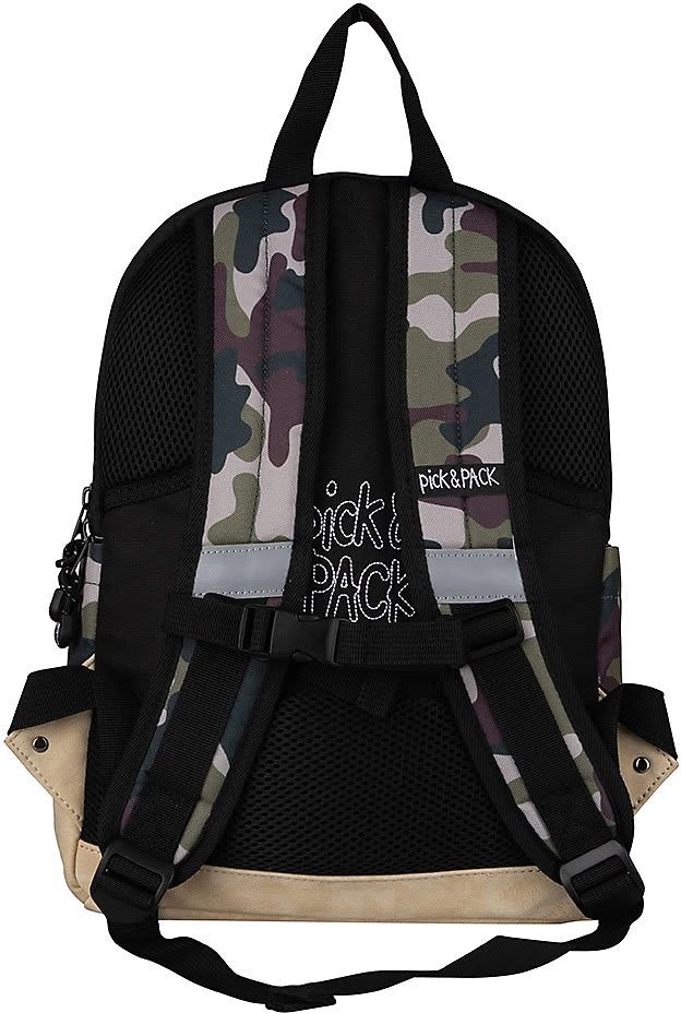 Pick & PACK Freizeitrucksack M Camo Green 2 Pick & PACK Freizeitrucksack M Camo Green – Bild 2