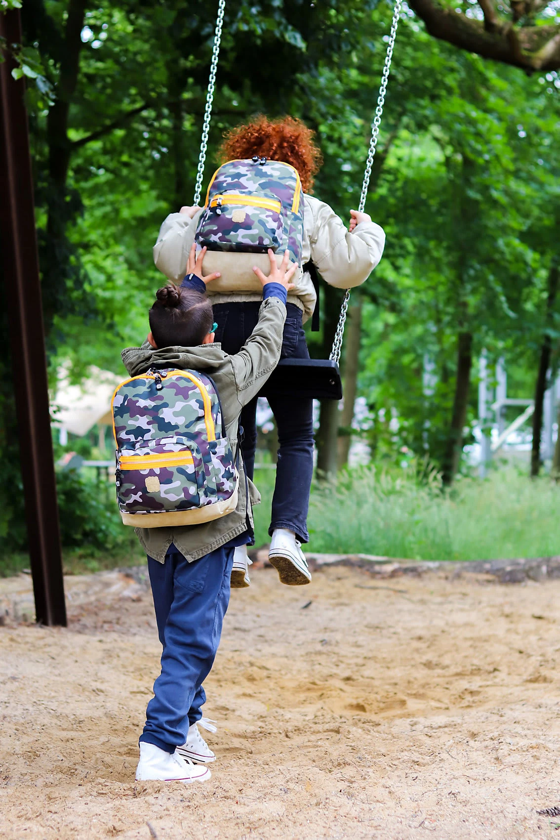 Pick & PACK Freizeitrucksack M Camo Green 6 Pick & PACK Freizeitrucksack M Camo Green – Bild 6