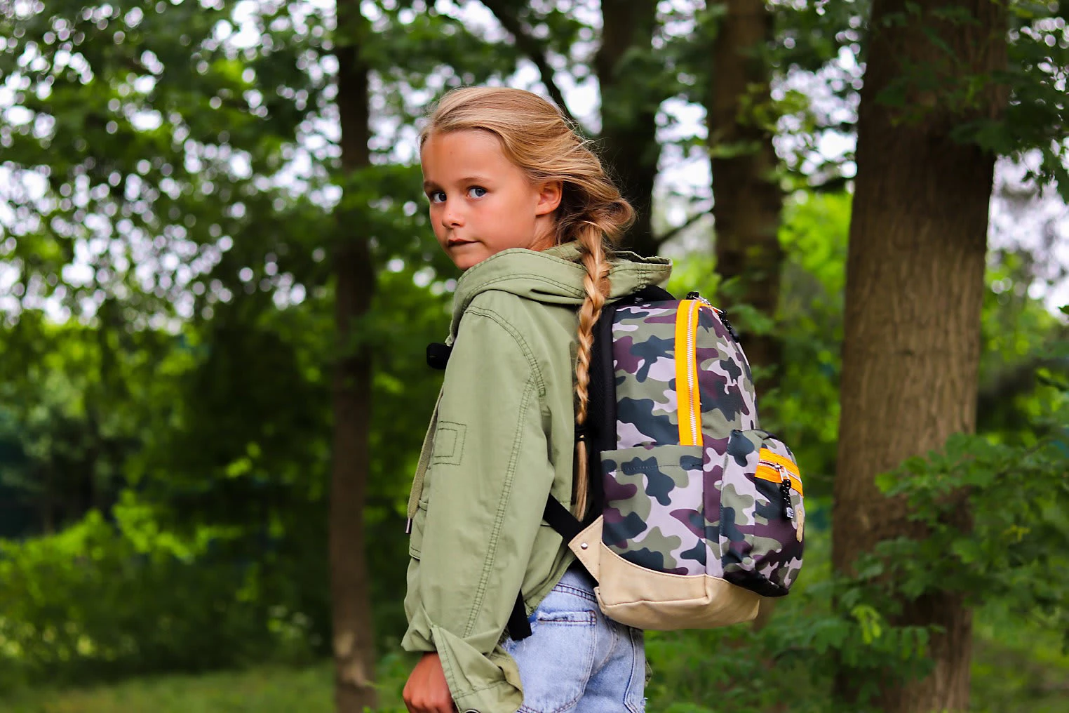 Pick & PACK Freizeitrucksack M Camo Green 7 Pick & PACK Freizeitrucksack M Camo Green – Bild 7