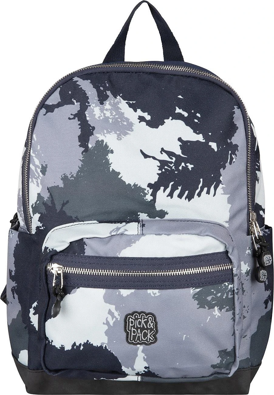 Pick & PACK Freizeitrucksack M Faded Camo Grey 2 Pick & PACK Freizeitrucksack M Faded Camo Grey – Bild 2