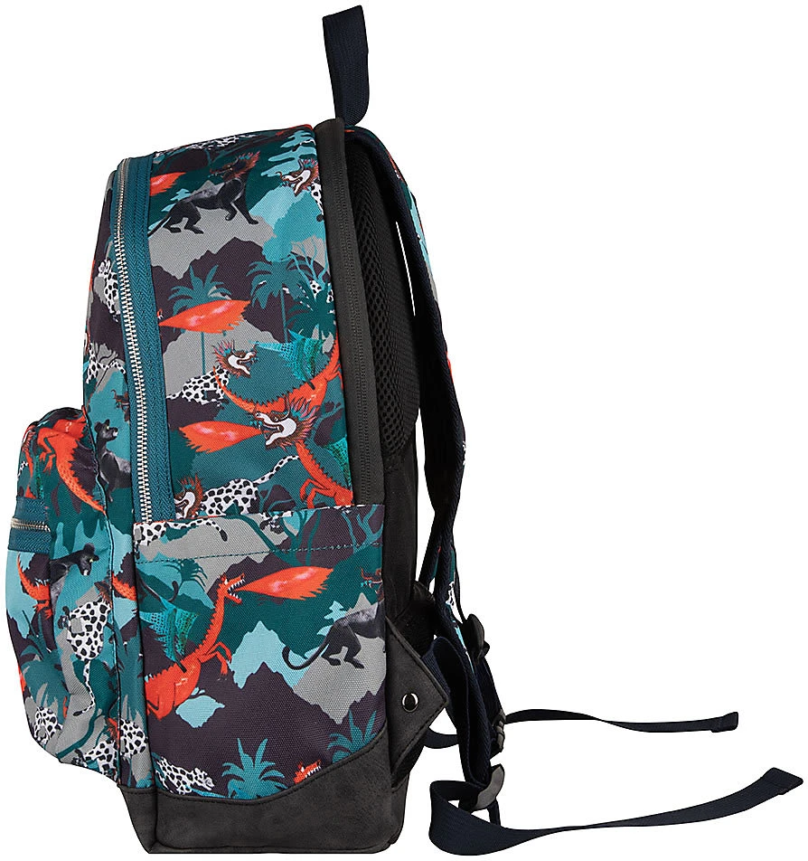 Pick & PACK Freizeitrucksack M Forest Dragon Multi Green 4 Pick & PACK Freizeitrucksack M Forest Dragon Multi Green – Bild 4