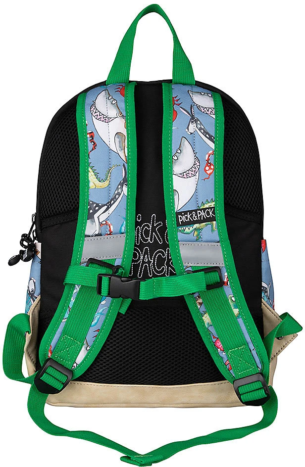 Pick & PACK Freizeitrucksack M Mix Animal Cloud Grey 2 Pick & PACK Freizeitrucksack M Mix Animal Cloud Grey – Bild 2