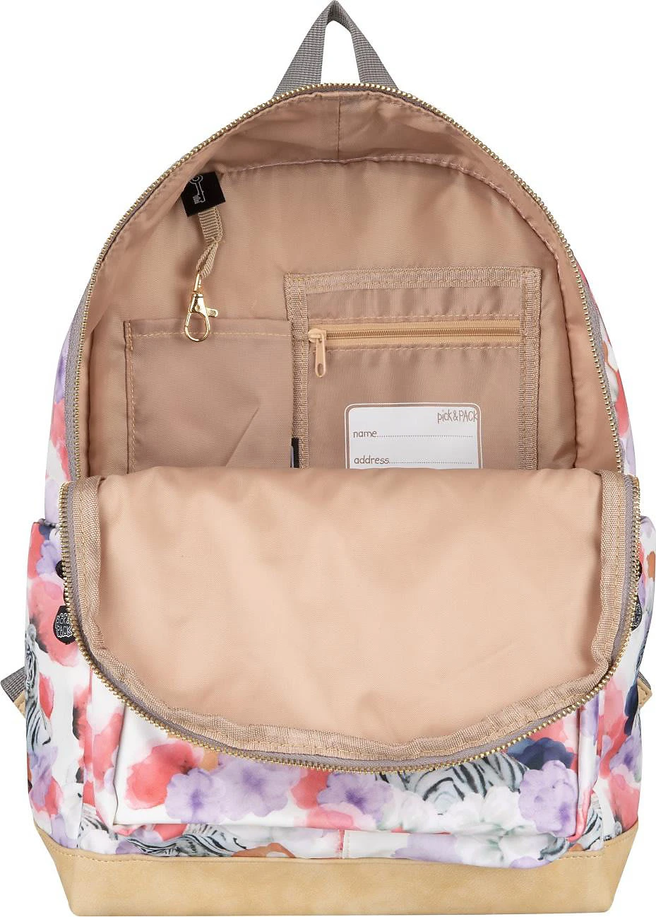 Pick & PACK Freizeitrucksack M Tiger Of Love, Coconut Milk 5 Pick & PACK Freizeitrucksack M Tiger Of Love, Coconut Milk – Bild 5