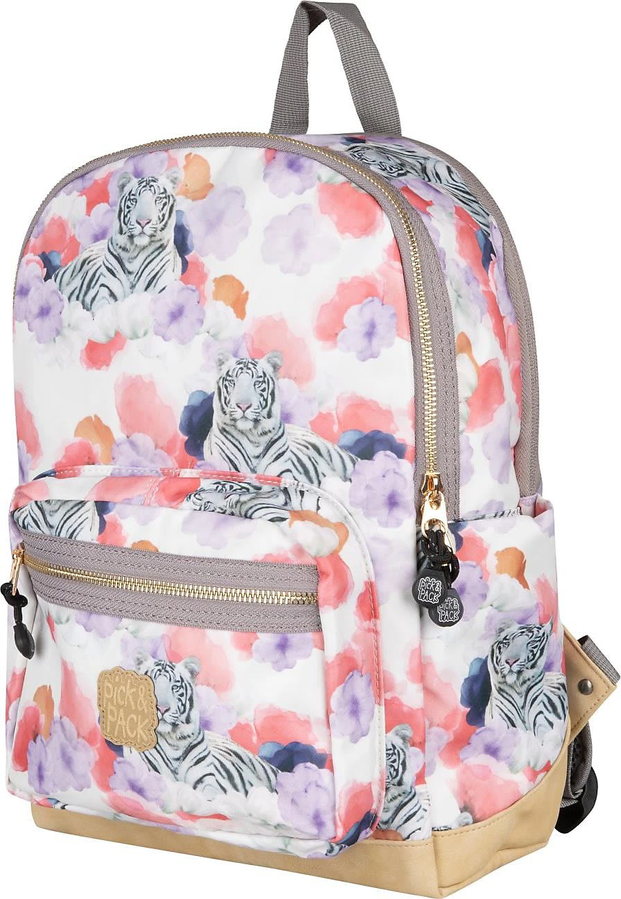 Pick & PACK Freizeitrucksack M Tiger Of Love, Coconut Milk 1 Pick & PACK Freizeitrucksack M Tiger Of Love, Coconut Milk