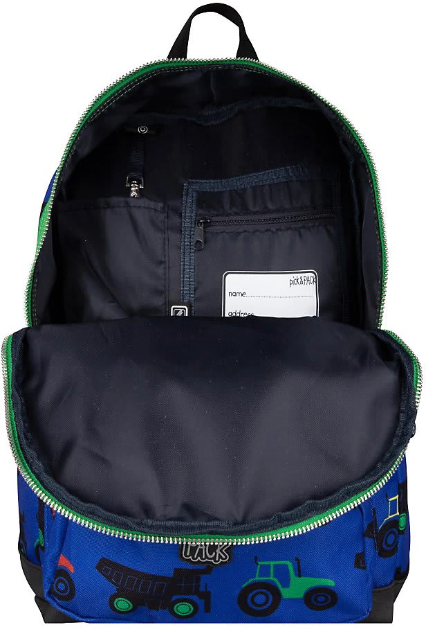 Pick & PACK Freizeitrucksack M Tractor Blue 5 Pick & PACK Freizeitrucksack M Tractor Blue – Bild 5