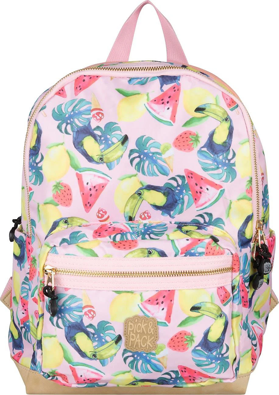 Pick & PACK Freizeitrucksack M Tropical Fruit, Soft Pink 3 Pick & PACK Freizeitrucksack M Tropical Fruit, Soft Pink – Bild 3