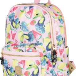 Pick & PACK Freizeitrucksack M Tropical Fruit, Soft Pink