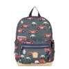 Pick & PACK Grundschul-Rucksack M Autos, Leaf Green In Blau