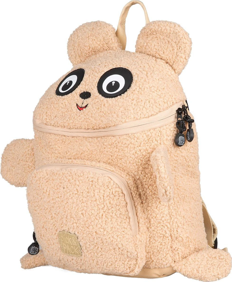 Pick & PACK Kindergartenrucksack S Teddy Bear Shape, Brown 1 Pick & PACK Kindergartenrucksack S Teddy Bear Shape, Brown