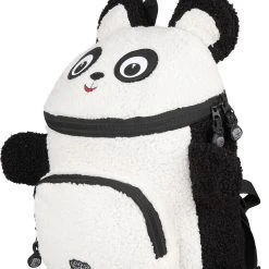 Pick & PACK Kindergartenrucksack S Teddy Panda Shape, Black