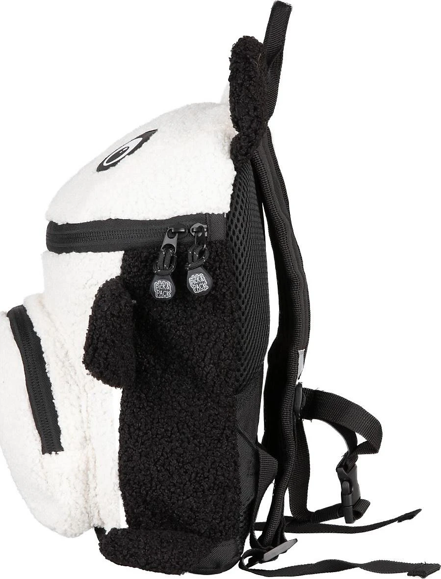 Pick & PACK Kindergartenrucksack S Teddy Panda Shape, Black 4 Pick & PACK Kindergartenrucksack S Teddy Panda Shape, Black – Bild 4