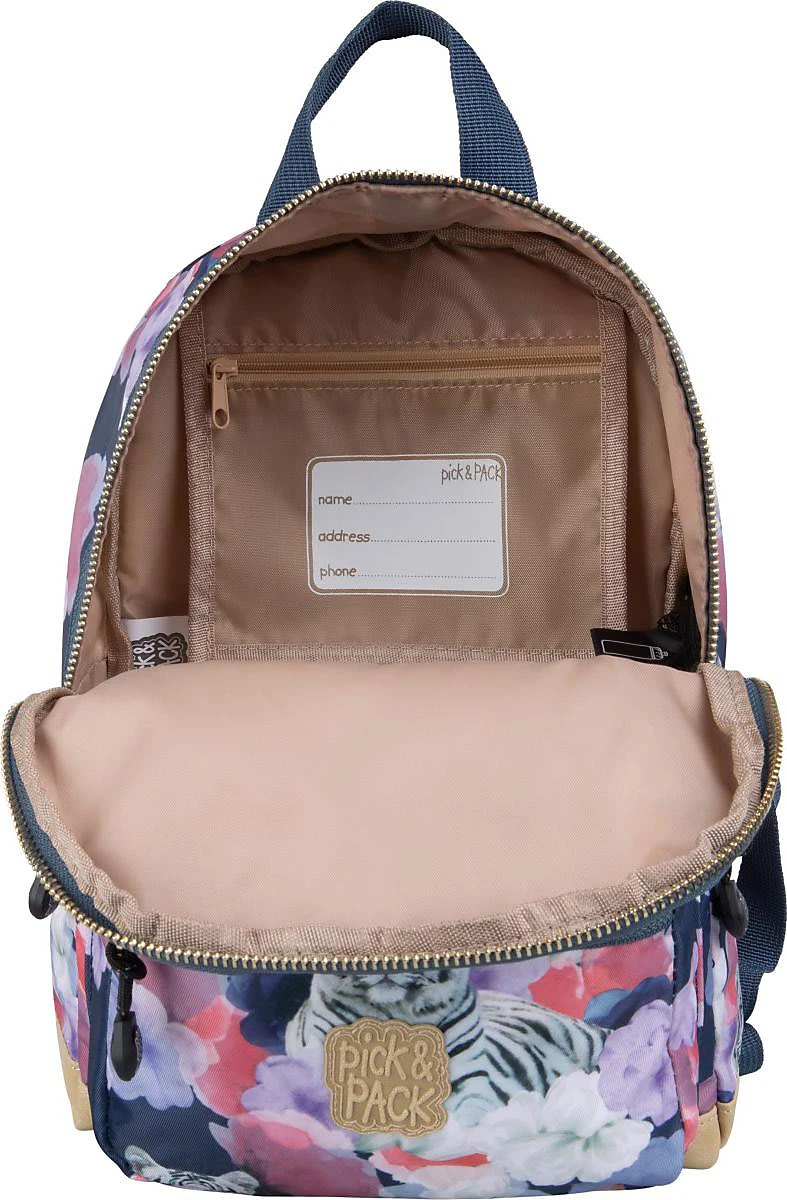 Pick & PACK Kindergartenrucksack S Tiger Of Love, Denim 5 Pick & PACK Kindergartenrucksack S Tiger Of Love, Denim – Bild 5